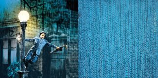 Hollywood Collides with the Art World singing in the rain