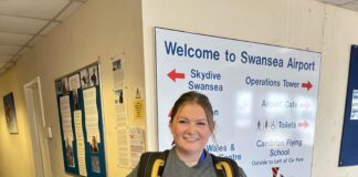 Ffion takes the leap for causes close to her heart Ffion Jones 4 scaled