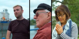 Pembroke Dock film screening event Josh Beynon David James Yoriko Omae scaled