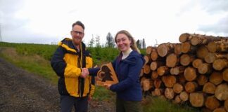 Tilhill Presents Special Forestry Award Kate Palmer and David Bruce Tilhill Phil Johnson Memorail Award