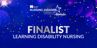 Hywel Dda UHB nurses shortlisted for RCN Nursing award Learning Disability Practice