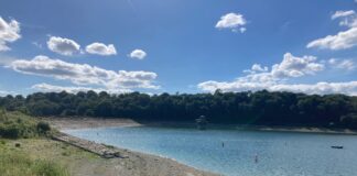 Water Demand Soars As Temperature Hits New Record Llandegfedd reservoir 2 July 22