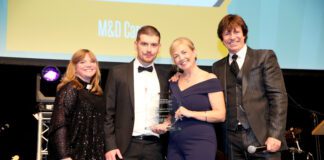 Wales Social Care Provider M&D Care Bring Home NATIONAL Award. MD Care LDA Employer Winners 2022 scaled
