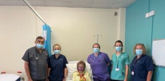 Glangwili Hospital is first in Wales to administer new osteoporosis medication Osteoporosis patient