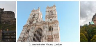 The UK’s Most Beautiful Sights, According To New Study Top Three UK Sights