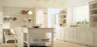 Kitchen Design Center by TeeVax cream country kitchen decor