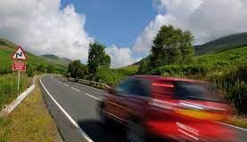 Call To Reduce 50mph Limit Through North Pembrokeshire Village speeding car