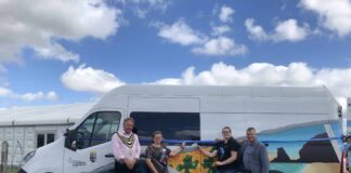 Introducing ‘Y FAN’ – Ceredigion’s new mobile service Agoriad swyddogol Y Fan official opening 1 scaled