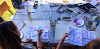 Cyfleoedd siopa a hwyl greadigol yn Oriel y Parc yr haf hwn ArtWorkshop