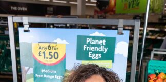 MORRISONS BECOMES FIRST SUPERMARKET TO LAUNCH ITS OWN CARBON NEUTRAL EGGS MorrisonsFriendlyEggsOvers 086 scaled