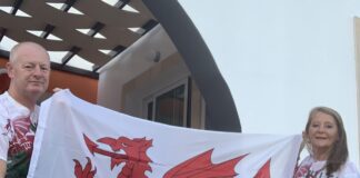 Couple ‘Walk Wales’ again from Cyprus Walk Wales Cyrpus 1 min