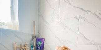 This dog has been voted cutest bath time pooch in the UK, ahead of International Dog Day Winner Luna min