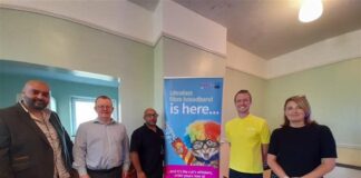 Broadway Partners celebrates 88 broadband connections in Ambleston Ambleston Group Pic 1 003 min