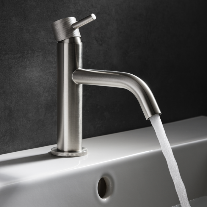 Crosswater MPRO Brushed Stainless Steel Basin Monobloc 1 min Crosswater MPRO Brushed Stainless Steel Basin Monobloc 1 min