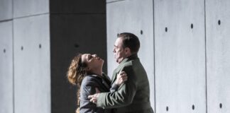 Robert Carsen’s new Aida live in cinemas Elena Stikhina as Aida and Francesco Meli as Radames in Aida The Royal Opera ©2022 Tristram Kenton min scaled