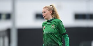 Unlucky Aber look to turn season around after impressive display against Cardiff City JONES Elin 2022 04 03 Swansea City v Aberystwyth Town AC 085 min scaled