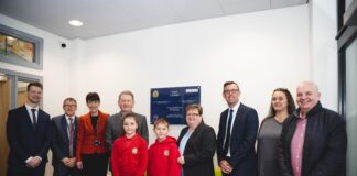 Ysgol Y Castell’s new building officially opened Agoriad Ysgol Y Castell Opening min scaled