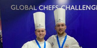 Sion clinches place in the Global Chefs Challenge final in Singapore Sion and Calum min