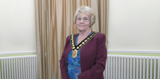 Cllr. Louvain Roberts elected as new County Council Chair Cadeirydd Cyng. Louvain Roberts Chair Cllr. Louvain Roberts edit min