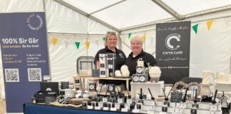 Urdd Eisteddfod A Boost For The Local Economy Cwmni Cwyr Cain yn Eisteddfod yr Urdd Cwyr Cain company at the Urdd Eisteddfod
