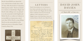 FAMILY MARK CENTENARY OF TRAGIC STEELWORKER’S DEATH DJ Davies memorial min