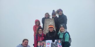 Tŷ Hafan Mums v Mountains – and the mums won! Mums v Mountains Cadair Idris Summit min