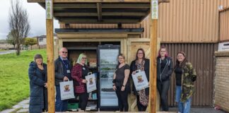 Caerphilly’s first outdoor Community Fridge officially opens 2 min