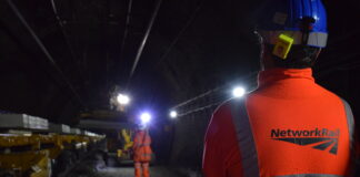 Network Rail provides behind-the-scenes look at recent Severn Tunnel track upgrades as vital link between South Wales and England reopens Engineer with NR logo ST 14062023 scaled