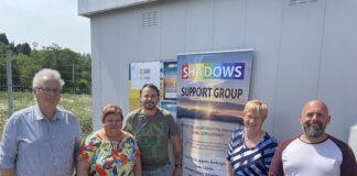 Joyce raises threatened Ammanford mental health service with First Minister – Minister to discuss with Hywel Dda Joyce Watson MS at Shadows Garnant min scaled
