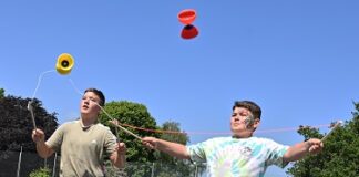 Port helps young people enjoy an action-packed half term in Pembroke Dock and Milford Haven Young people enjoyed activities such as circus skills during @The Park