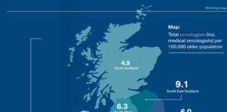 North and West Wales have lowest number of cancer doctors in the UK oncology map min 1