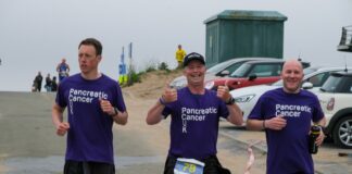 Team Evans takes on Long Course Weekend to raise funds for Prince Philip chemo uni wayne running min