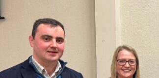 Pembrokeshire Agricultural Society launch search for Ambassador-elect 2023 ambassadors Luke Watts and Betsan Williams min