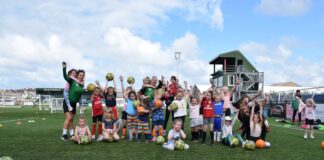 Award-winning girls’ football camps back in Aberystwyth this August 298170050 433853035439959 6934567055713805395 n 1 min