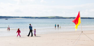 Park Authority urges people to plan ahead as school holidays begin BeachLifeguardFlag