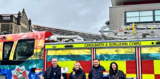 Mid and West Wales Fire and Rescue Service Attends Llanelli Pride 2023 Llanelli Pride 01 min scaled