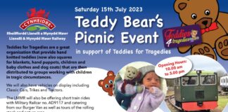 Open day for Teddies for Tragedies UTBP0 Poster min