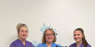 New kit for Glangwili Hospital’s Special Care Baby Unit, thanks to donations Vein kit min scaled