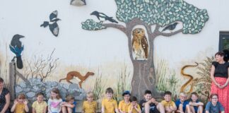School mural celebrates nature picvieworiginal 2 min