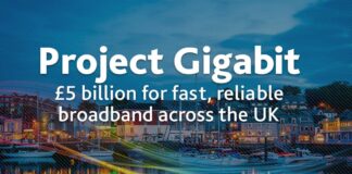 Over 30,000 homes in Wales waiting on Project Gigabit funding without access to usable broadband s960 Project Gigabit GOVUK min