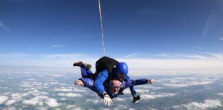 Daredevil with Parkinson’s raises £2,150 with charity skydive 347384129 644429777731857 2068772866732918609 n