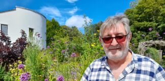 Actor Huw’s Spanish pilgrimage for Tŷ Hafan and the Jac Lewis Foundation Huw Davies Ty Hafan close up min