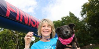 Letter to editor: Ruth Langsford says sign up for Memory Walk Ruth Langford completes Memory Walk with her dog Maggie