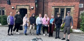 Footgolf fun for care-experienced young people thanks to Kingspan Insulated Panel footgolf group min