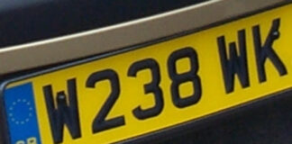 Posting your number plate on social media could land you in trouble… British car number plates