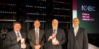 Wales site managers win top award for house building quality NHBC PiJ Wales winners scaled