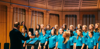 Only Girls Aloud yn enhangu i’r Gorllewin! Only Girls Aloud performance at Royal Welsh College of Music and Drama 3 scaled