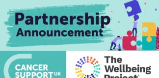 National cancer charity Cancer Support UK partners with The Wellbeing Project Wellbeing project announcement large