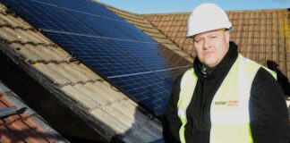 Energy boss reinforces call for safe solar on all new-builds and housing developments GarethSolar1 scaled