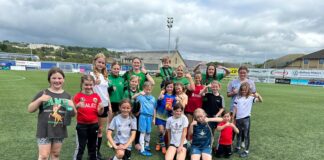 Aberystwyth Town Women girls’ camps making Headway! Girls camp August 2023 min